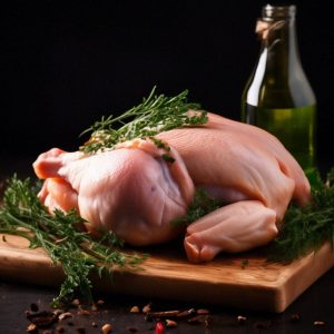 Who should not eat chicken meat