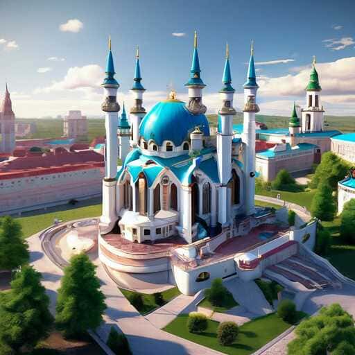 Kazan - capital of Tatarstan, Russia. 