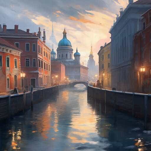 Venice of the North, St. Petersburg Russia